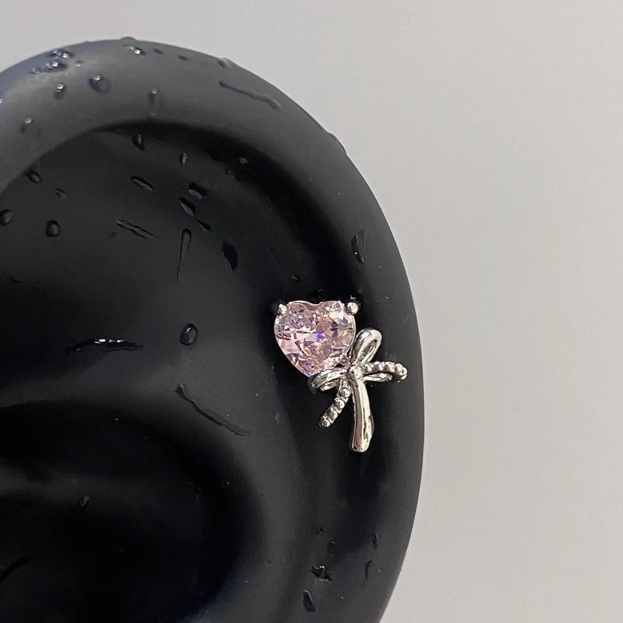 Amoria Bow Helix Earring