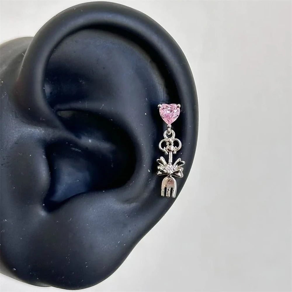 CelestiFork Helix Earrings