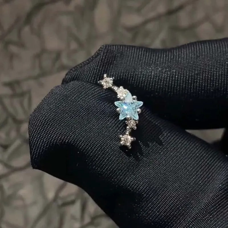 Celeste Star Helix Earrings