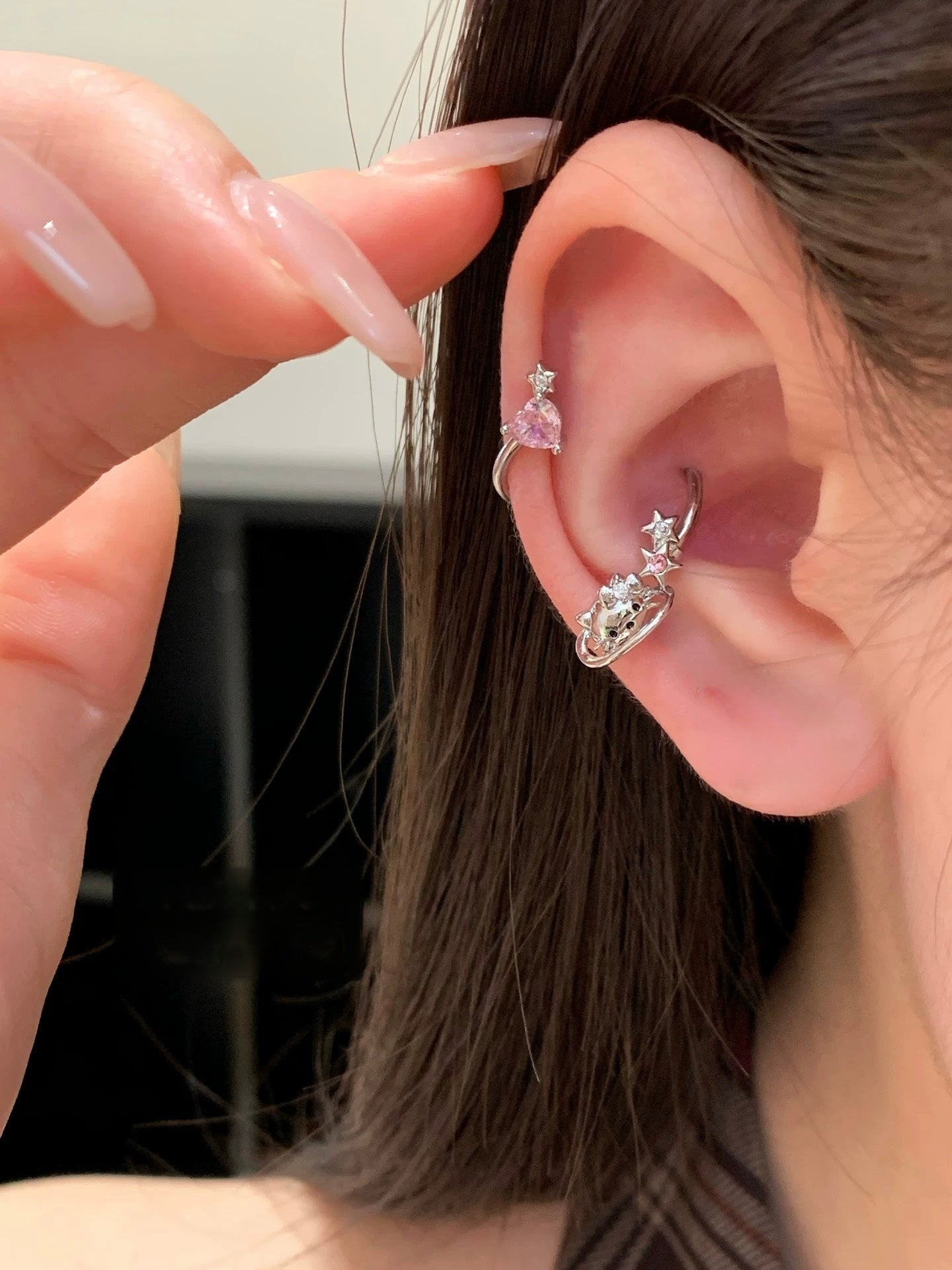 StellaKitty Conch Earrings