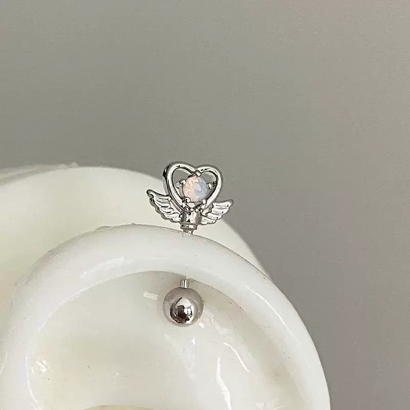 AngelWish Vertical Helix Earrings