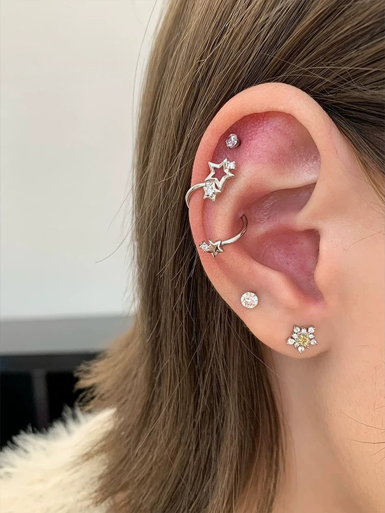 Celestia Glow Conch Earrings
