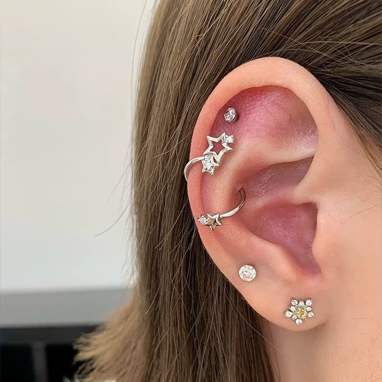 Celestia Glow Conch Earrings