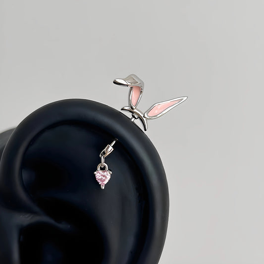 BunnyEar Vertical Helix Earrings