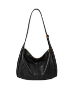 Nasaria Leather Midnight Tote Bag