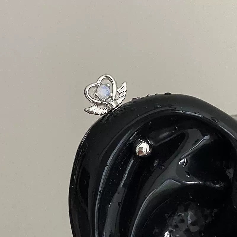 AngelWish Vertical Helix Earrings
