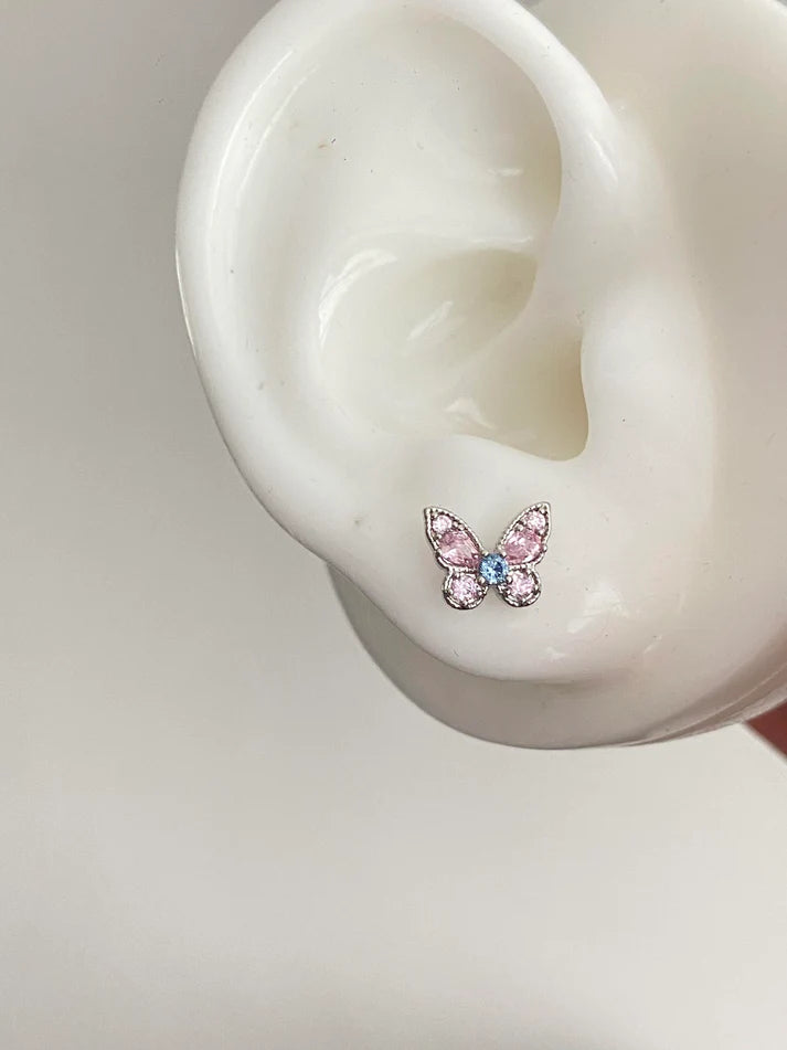 Aurora Butterfly Helix Earring