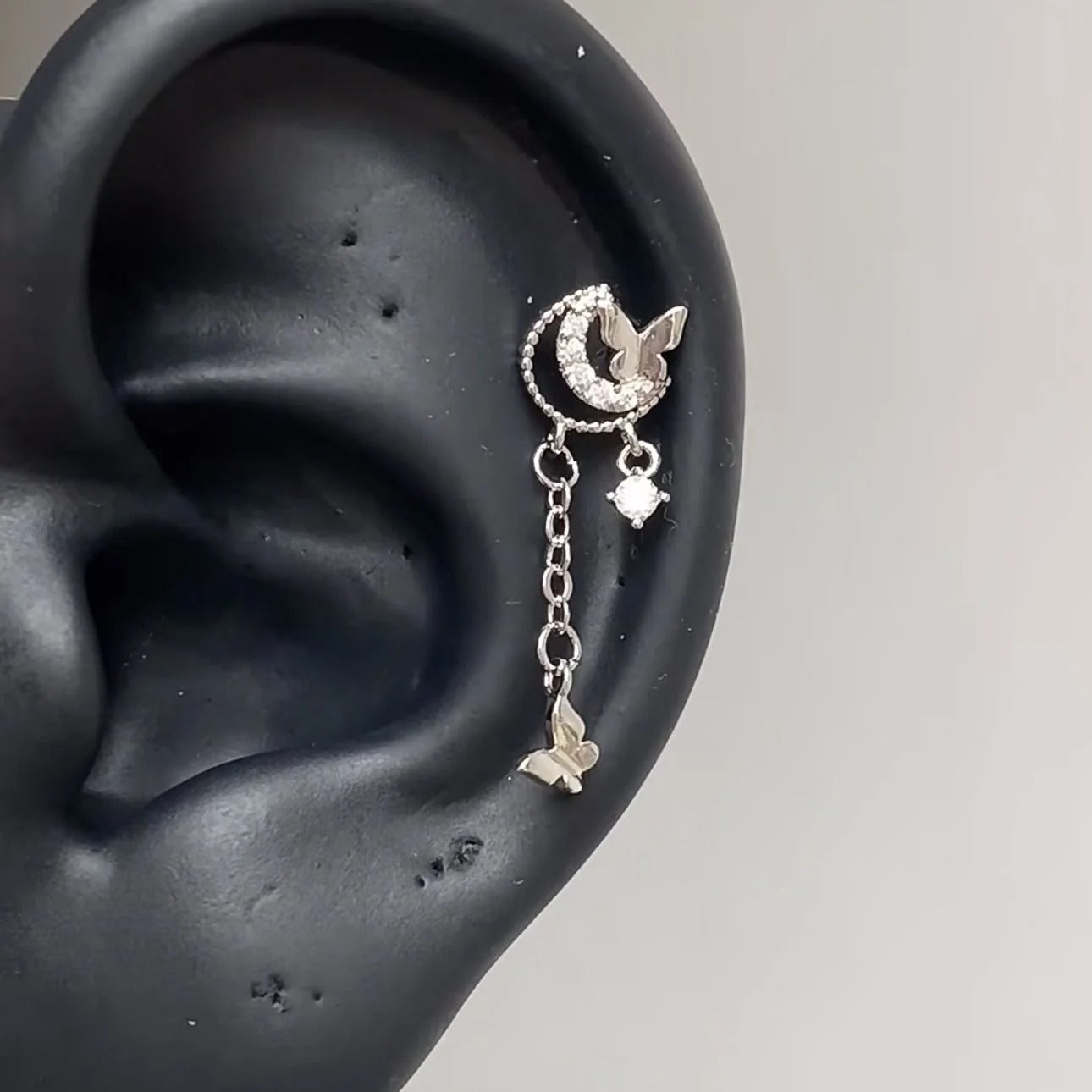 LunaFlare Butterfly Drop Earring