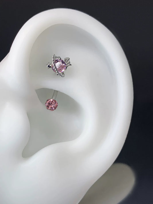 OrbitRook Daith Earrings