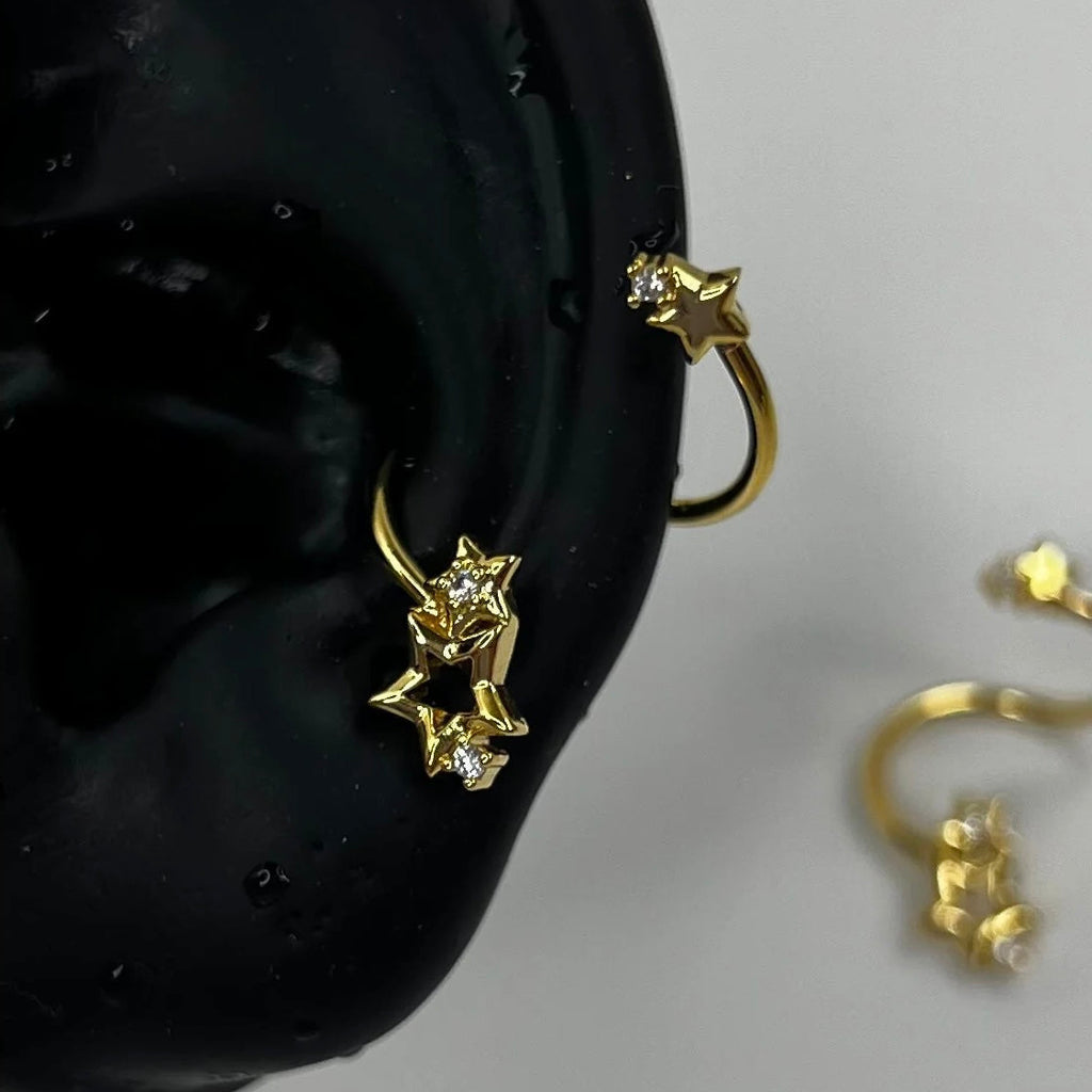 Stella Glow Conch Earrings