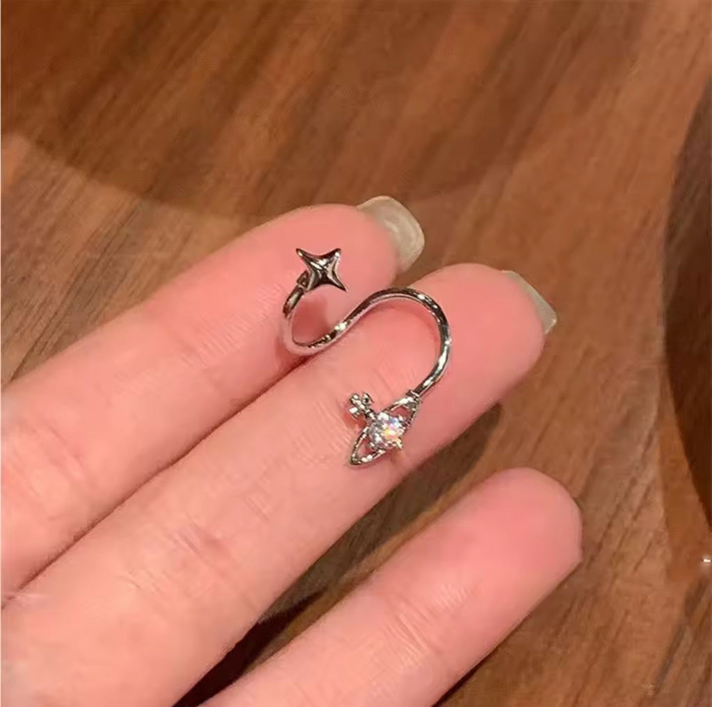 Orbit Swirl Conch Earrings