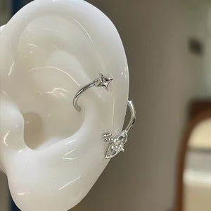 Orbit Swirl Conch Earrings