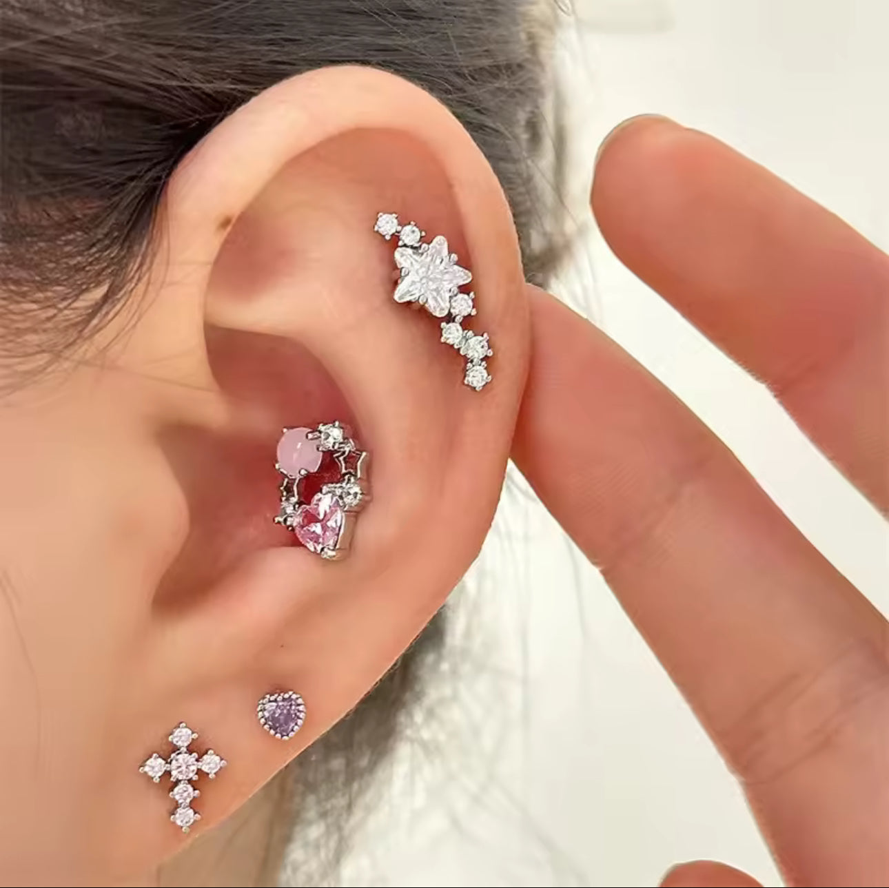 StellaPath Helix Earrings
