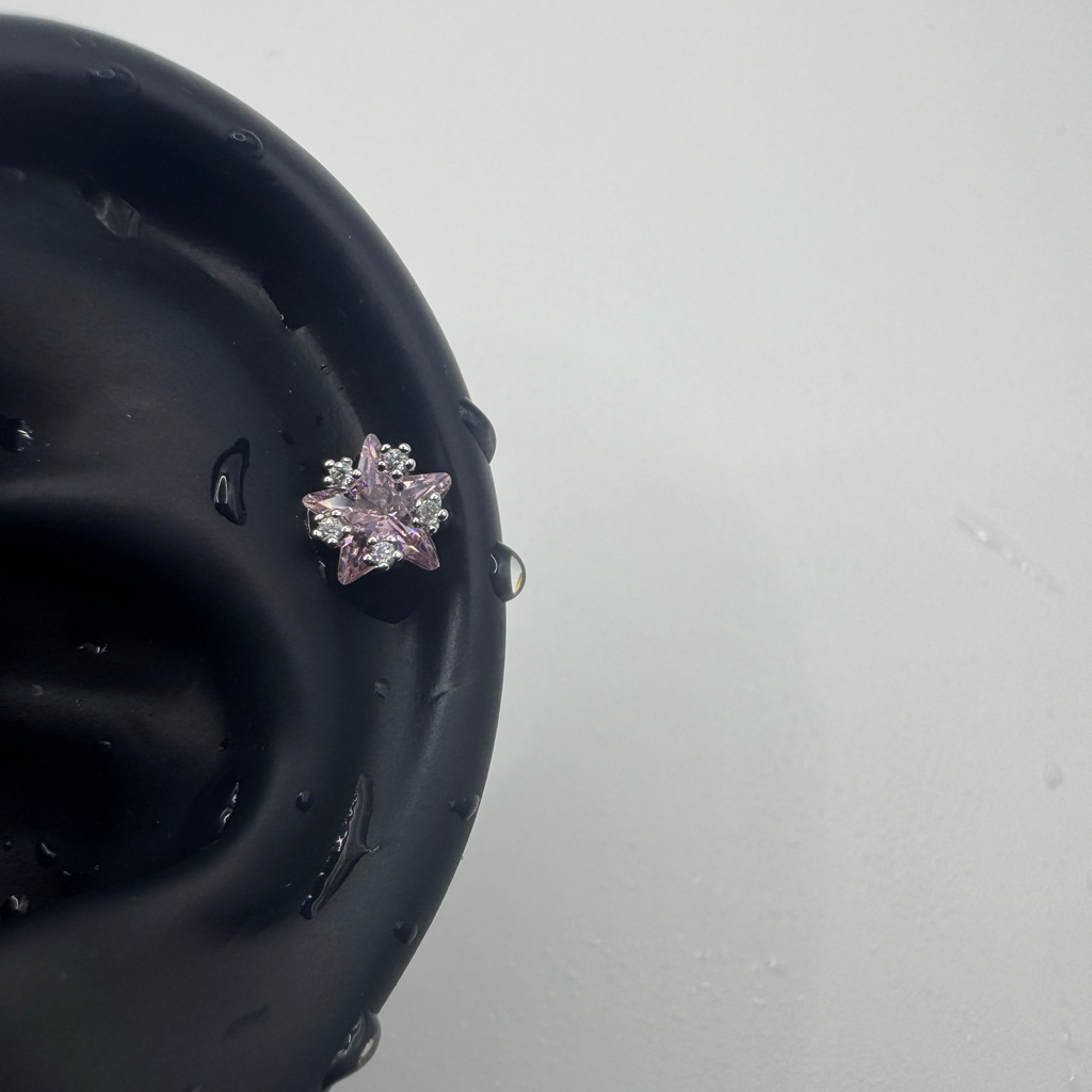 Roséra Crystal Rose Earrings