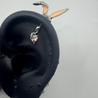 BunnyEar Vertical Helix Earrings