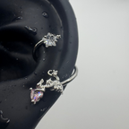 Starlit Cat Conch Earring