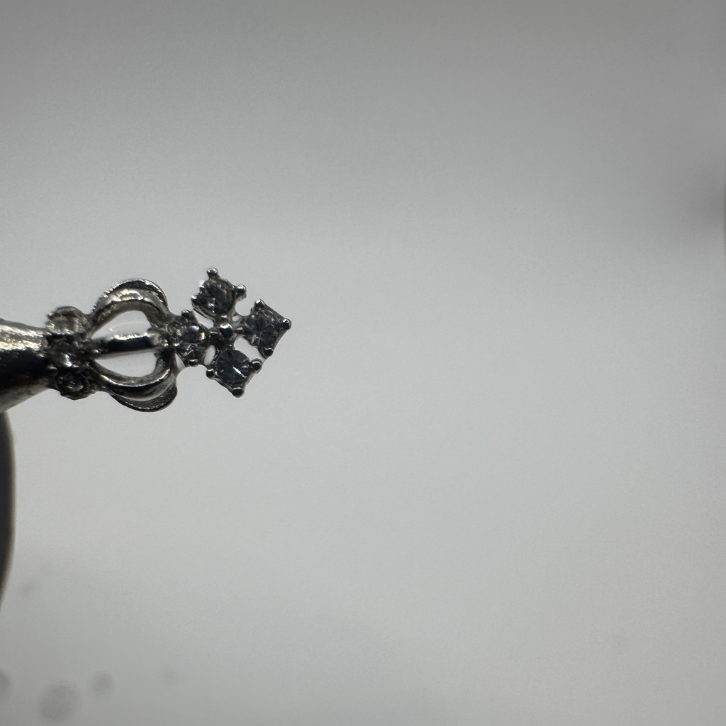 Crown Pearl Helix Earring