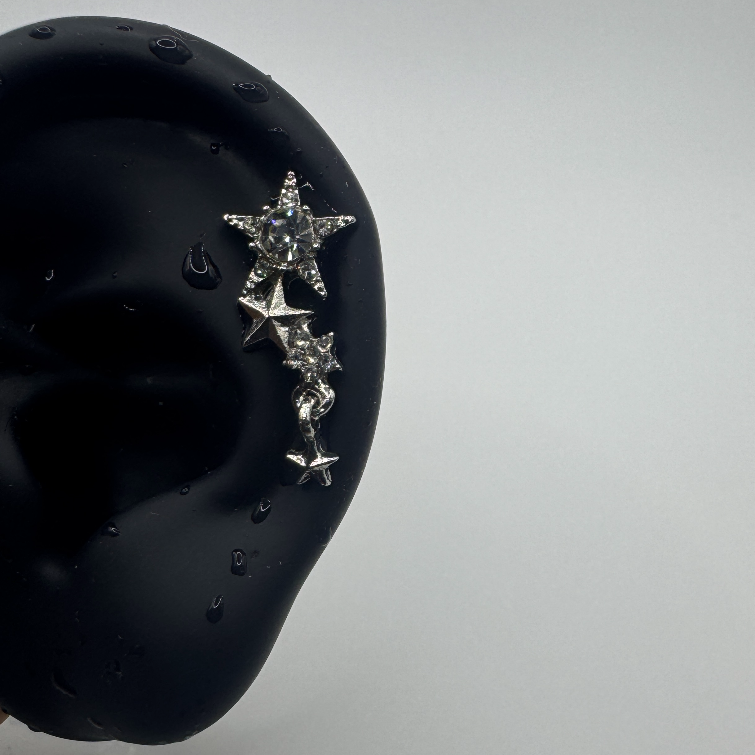 Starlight Drop Helix Earrings