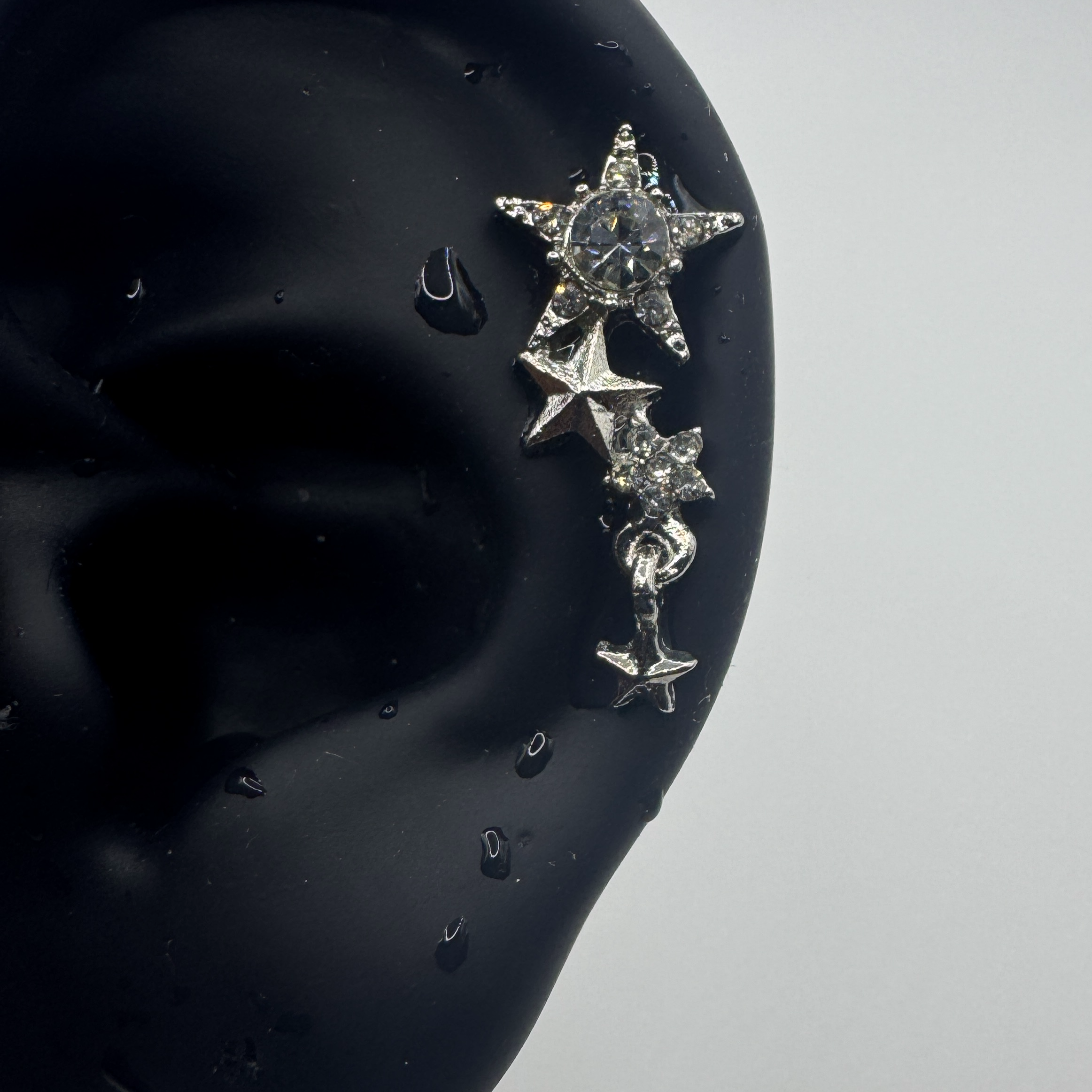 Starlight Drop Helix Earrings