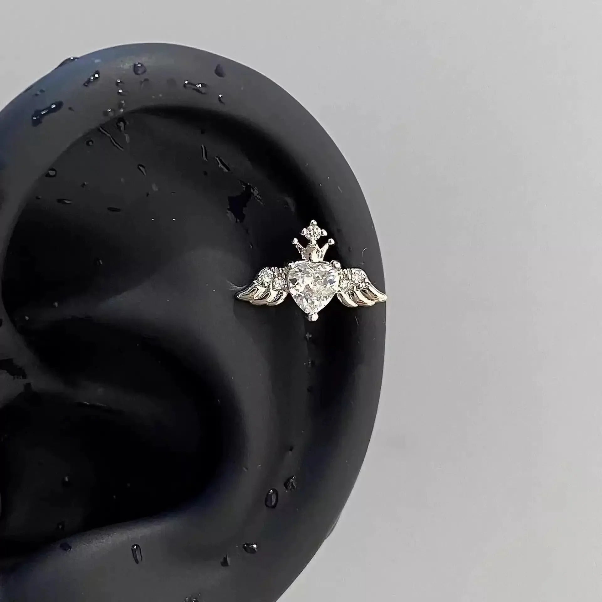 Celestia Wing Helix Earring