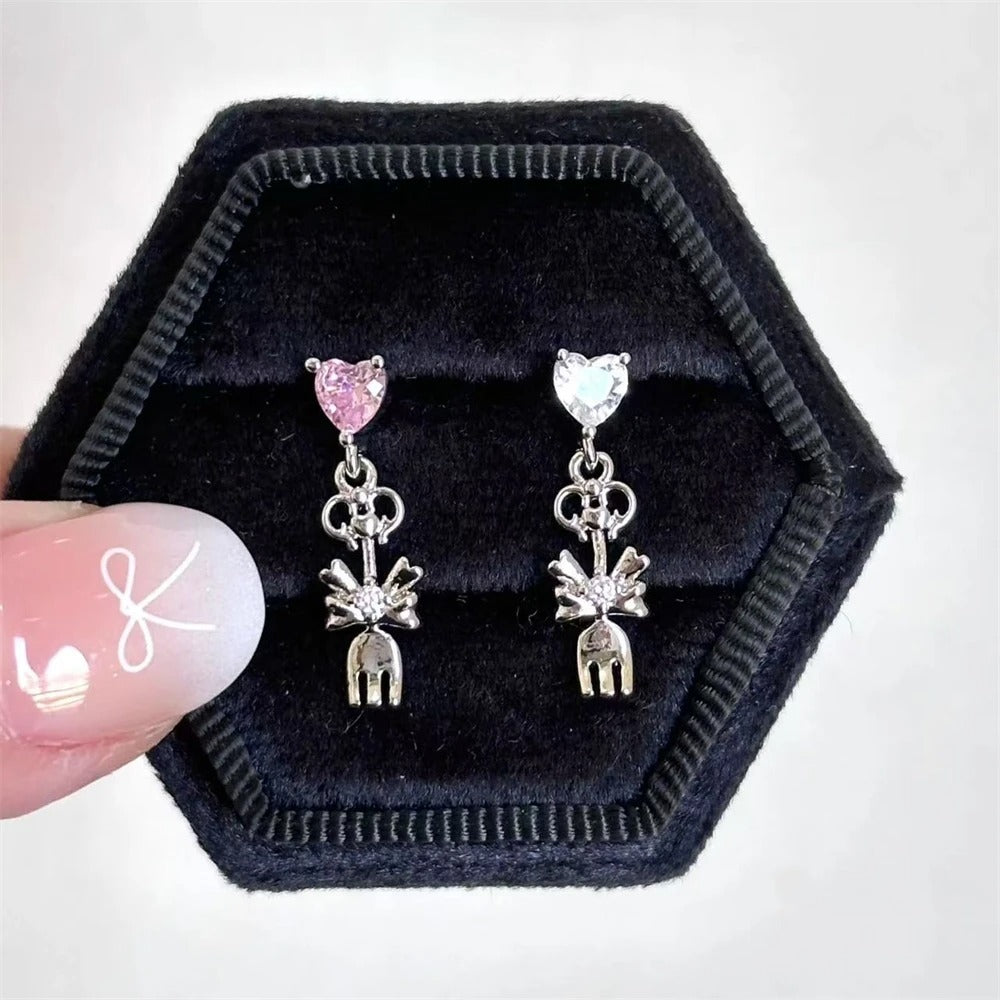 CelestiFork Helix Earrings