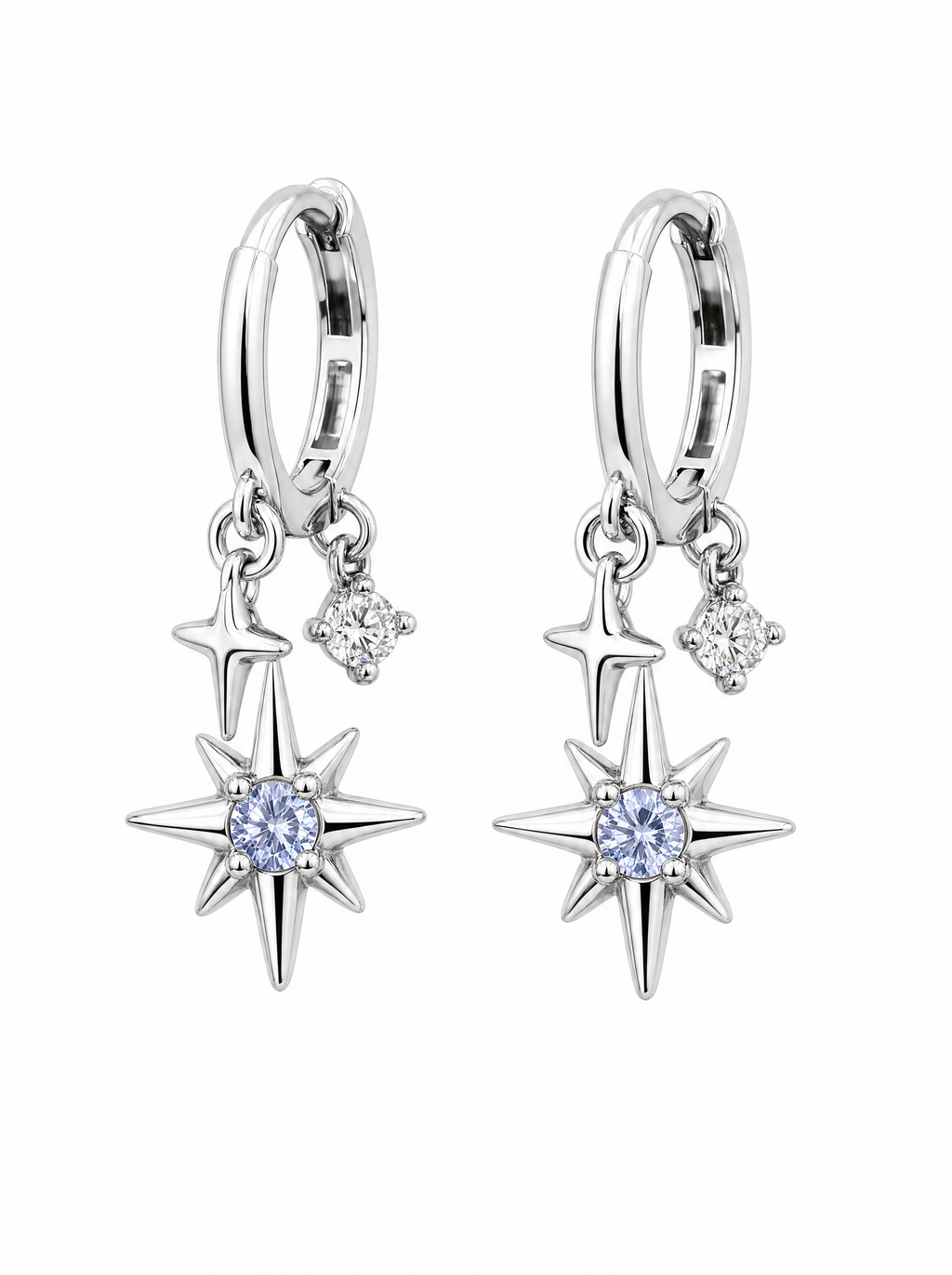 LunaFrost Helix Earrings