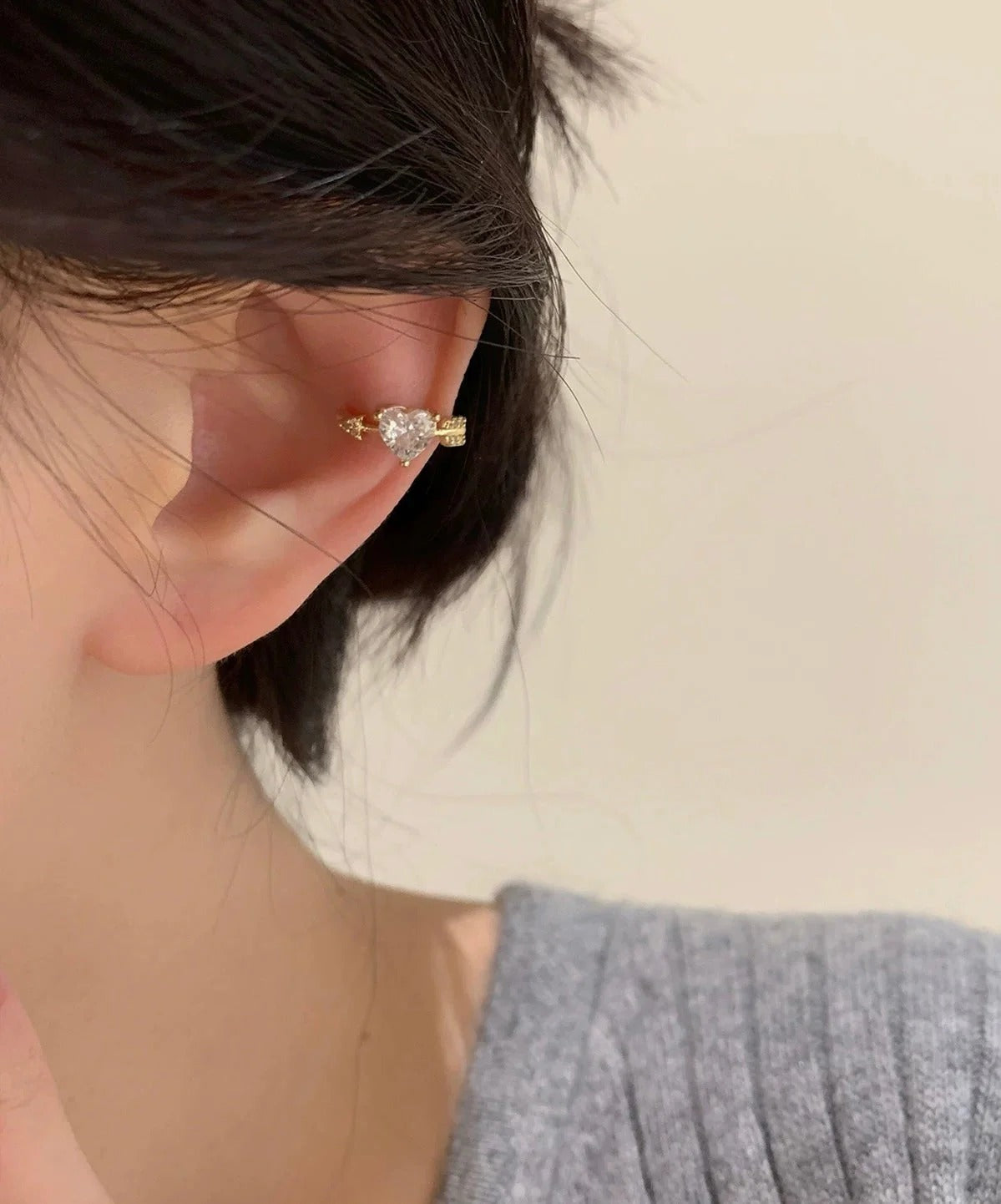 Eternal Spark Cuff Conch Earring