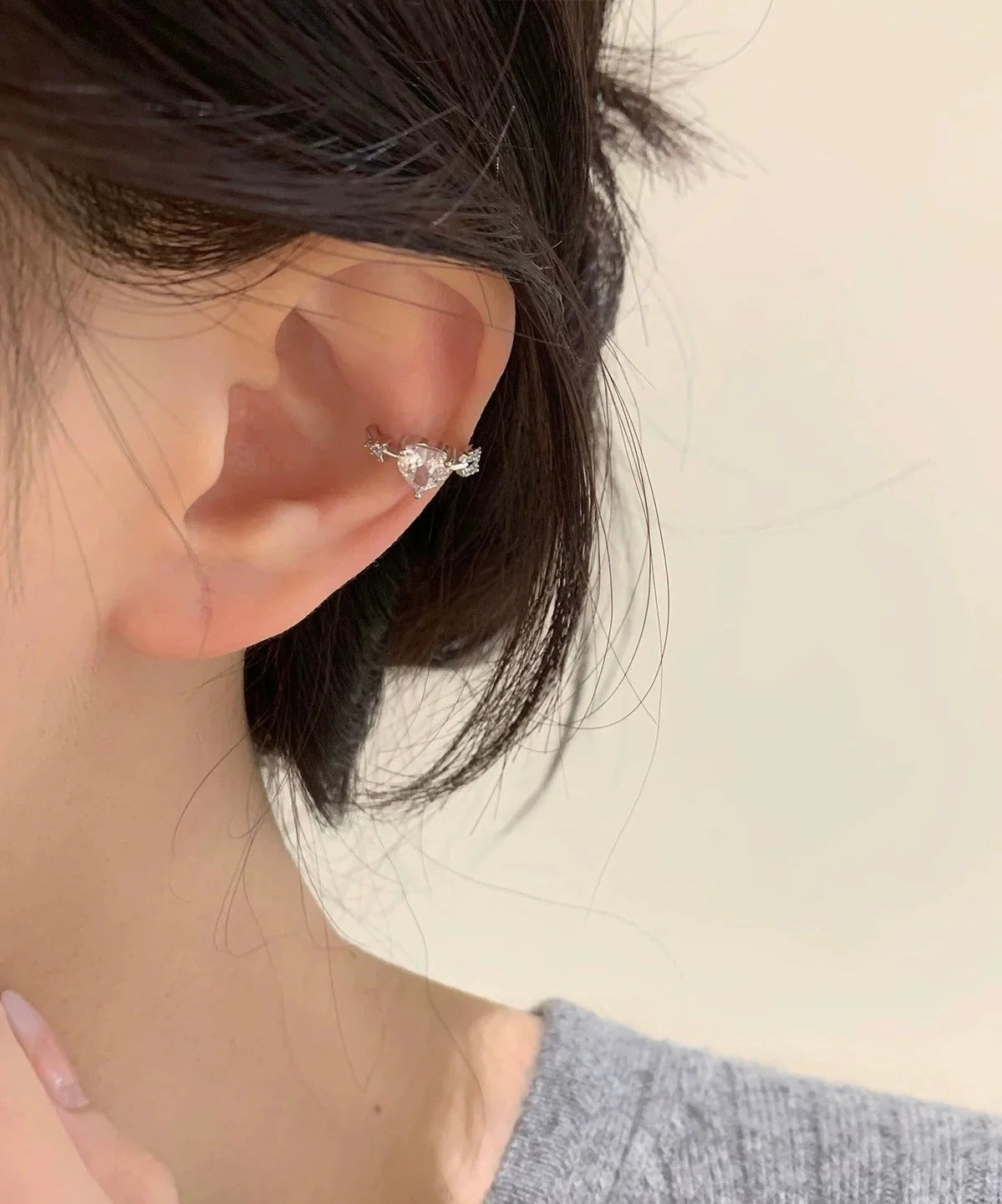 Eternal Spark Cuff Conch Earring