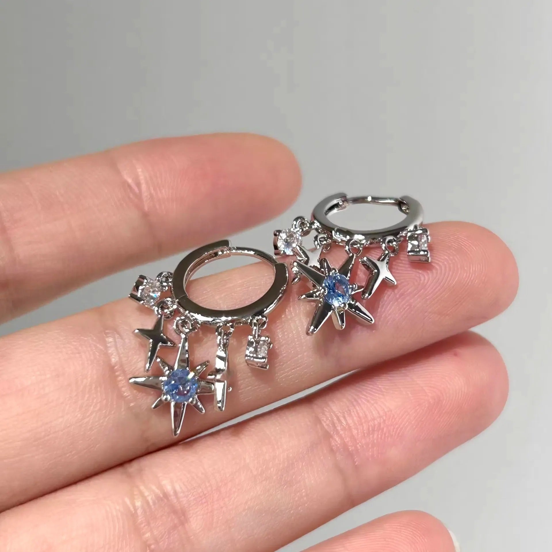 LunaFrost Helix Earrings