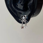 Starlight Bow Helix Earrings