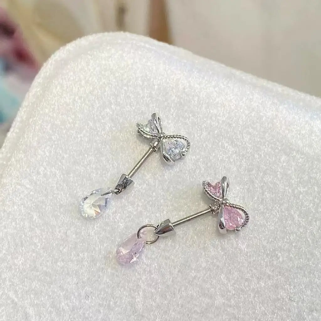 Alura Bow Helix Earrings